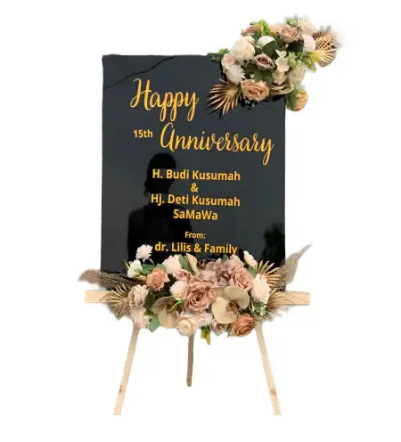 Papan Bunga Akrilik Ballroom Hotel Bekasi